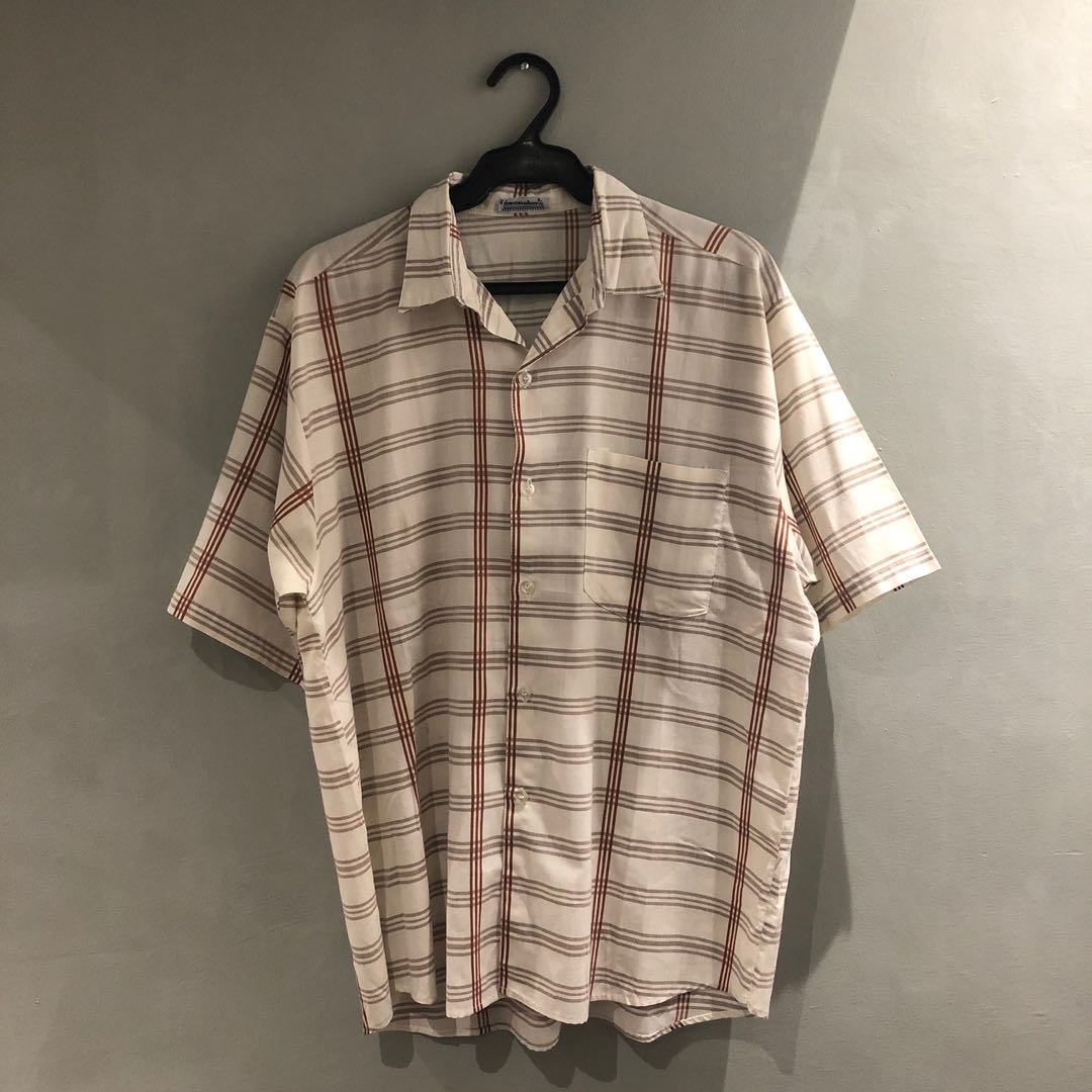 Vintage Short Sleeve Polo Shirt, Men's Fashion, Tops & Sets, Tshirts