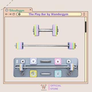 Wandergym The Play Bar Barbell And Dumbbell Adjustable Weight Rack Set 2Kg- 25.5Kg