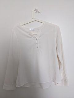 White Button blouse