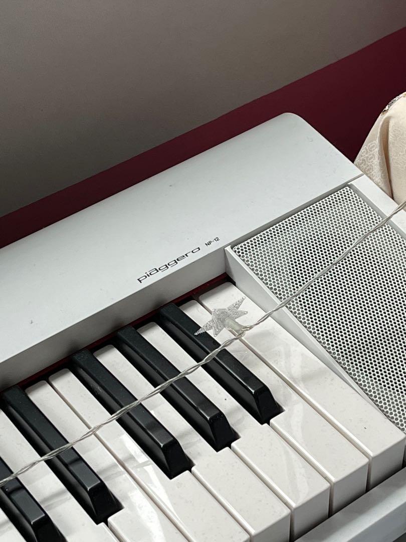 Yamaha Piaggero NP 12 Keyboard (pedal + bag), Hobbies & Toys, Music