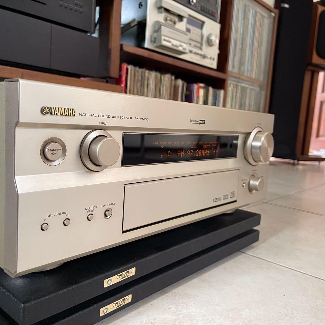YAMAHA RXV1400 natural sound av receiver, Audio, Soundbars, Speakers