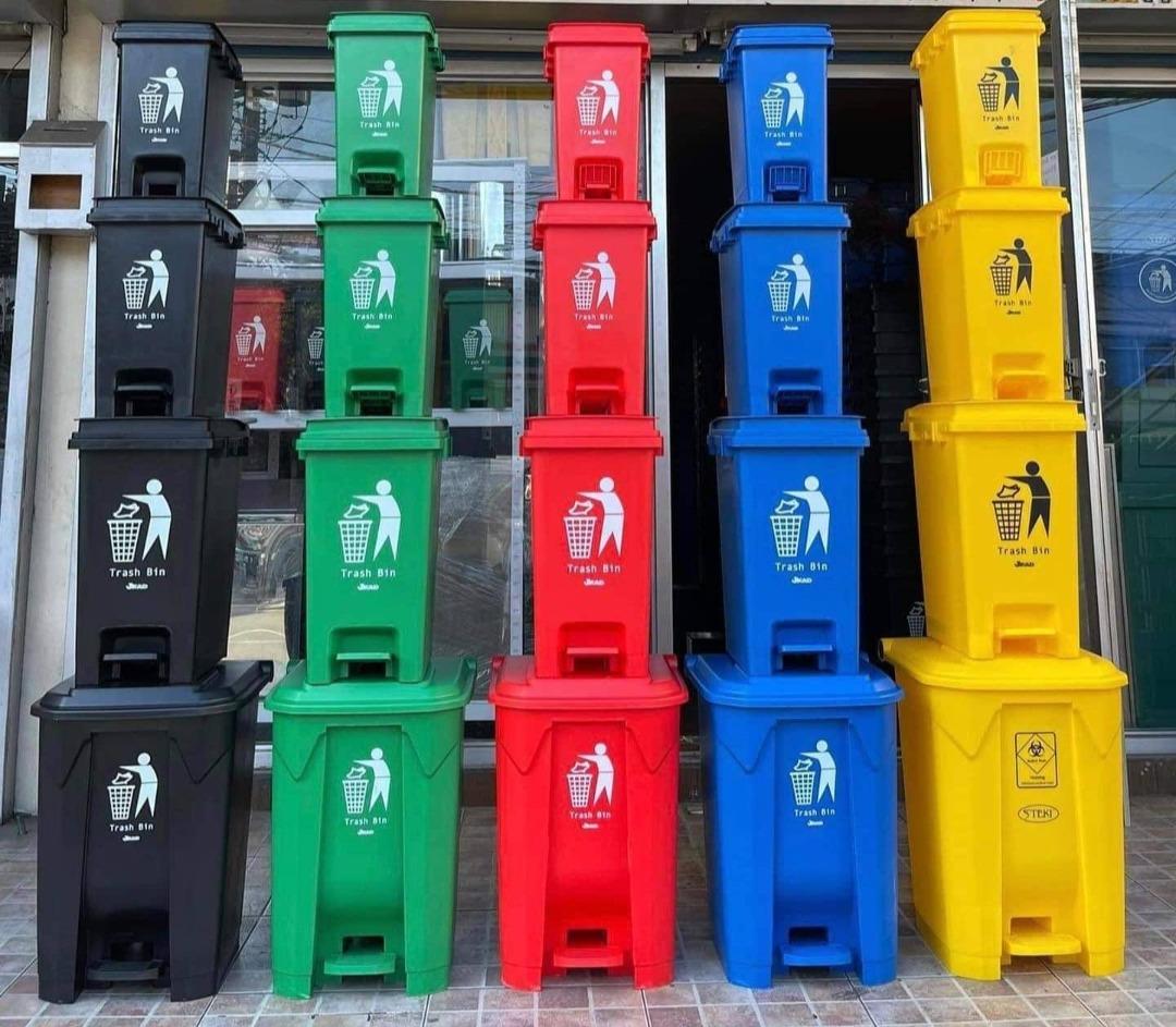 15L 20L 30L 50L Trash bin foot pedal, Furniture & Home Living, Cleaning