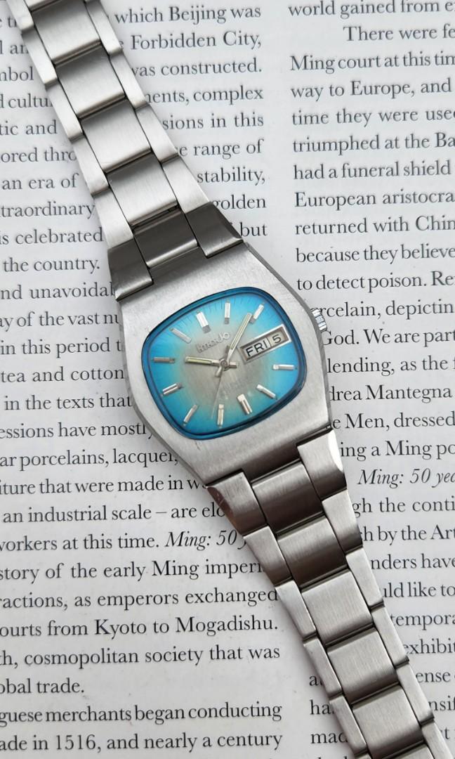 1970s beautiful all original Imado mens automatic watch in
