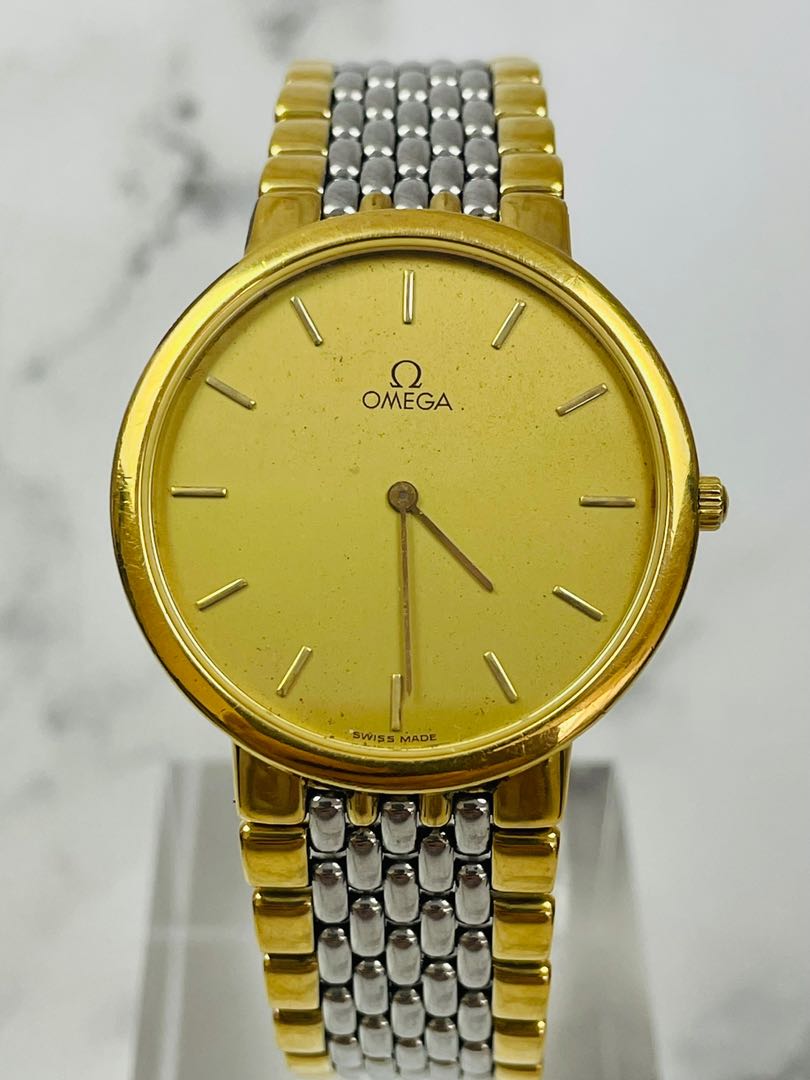 (210810) Omega De Ville Vintage Men's Quartz Watch Ref