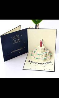 3D Birthday card