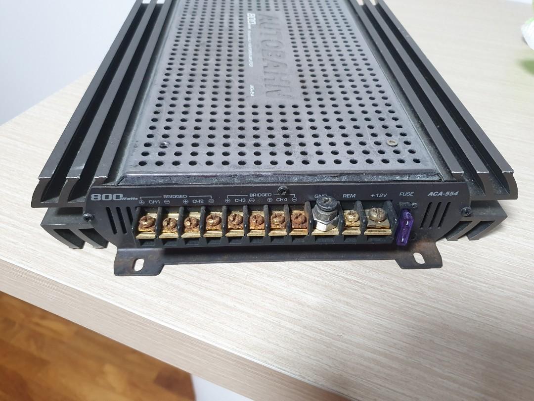 4 channel amplifier, Car Accessories, Electronics & Lights on Carousell