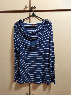 [🇸🇬 SALE] Striped Long-sleeved Tops