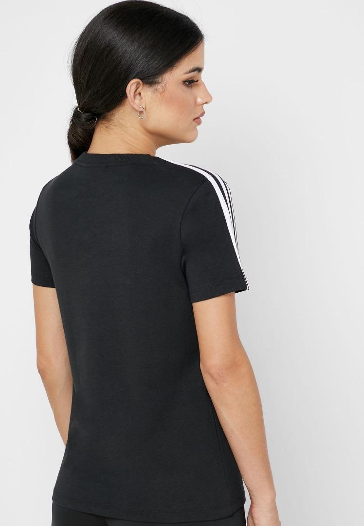 Adidas Originals Lock Up T Shirt Black Women s Fashion Tops