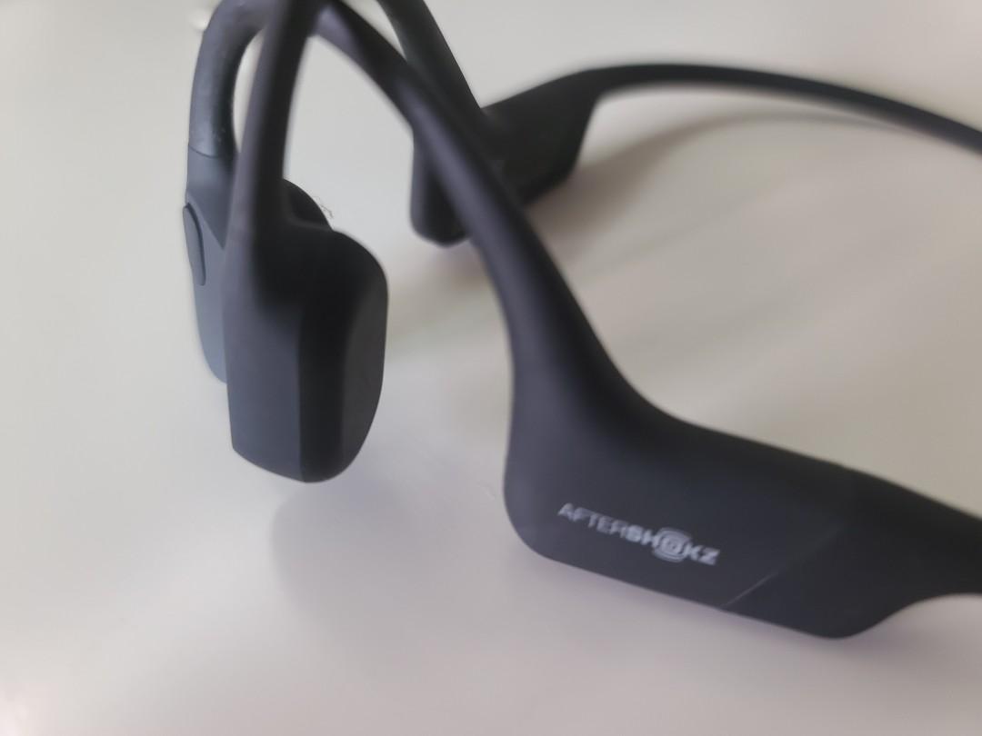 Aftershokz AS800CB Aeropex Open Ear Wireless Waterproof Bone Conduction Headphone Cosmic Black
