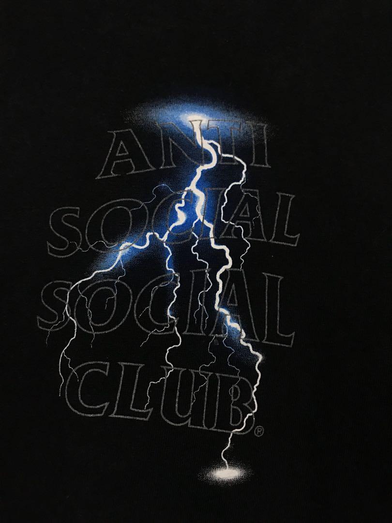 Anti social social hotsell club lightning hoodie