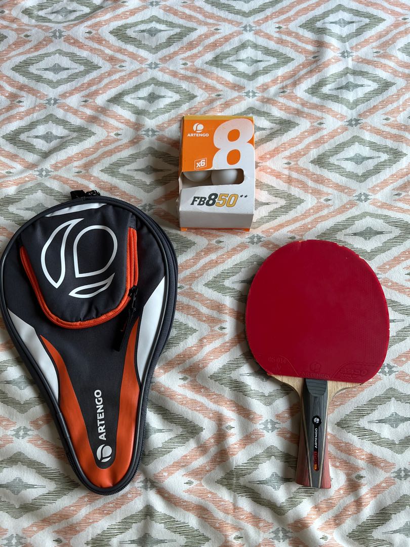 Artengo Table Tennis Racket, Sports Equipment, Sports & Games, Racket