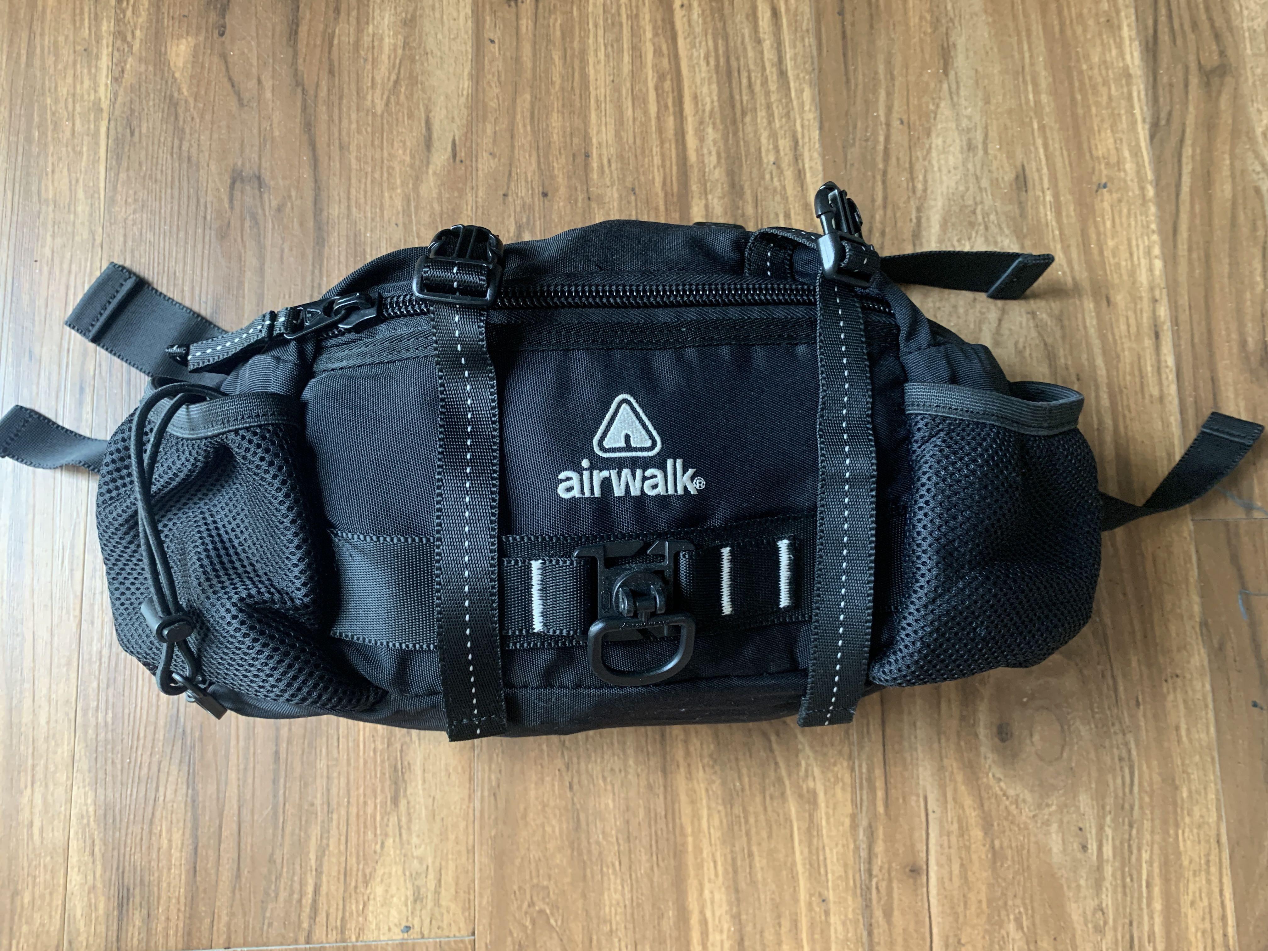 Airwalk and Kappa waist Belt Bag crossbody - Bags - 1078200349