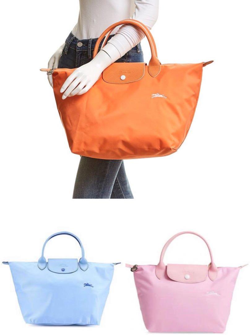 Longchamp le pliage club small nylon short handle tote cheap