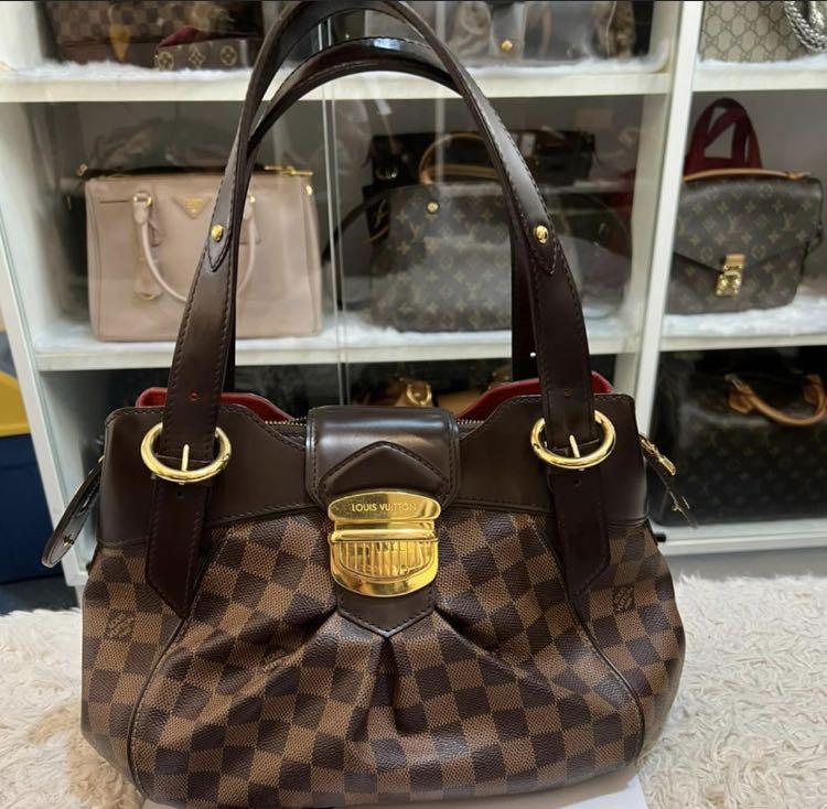 Louis Vuitton Sistina PM Damier Ebene, Luxury, Bags & Wallets on Carousell