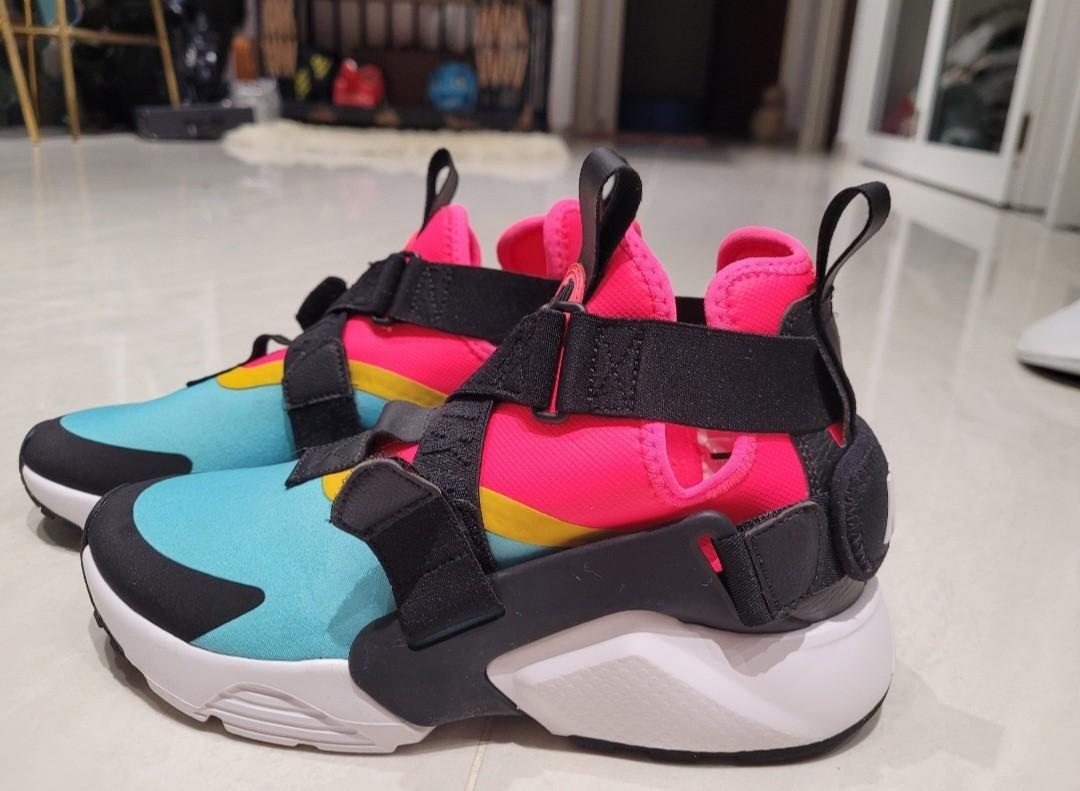 Authentic Women s Nike Huarache Rainbow EU37