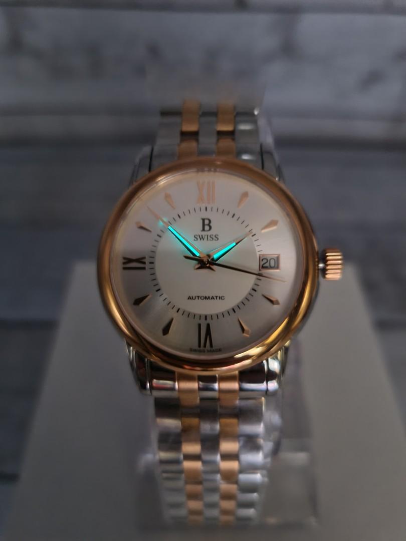 B SWISS BY BUCHERER MEN S DRESS WATCH BRAND NEW Luxury Watches