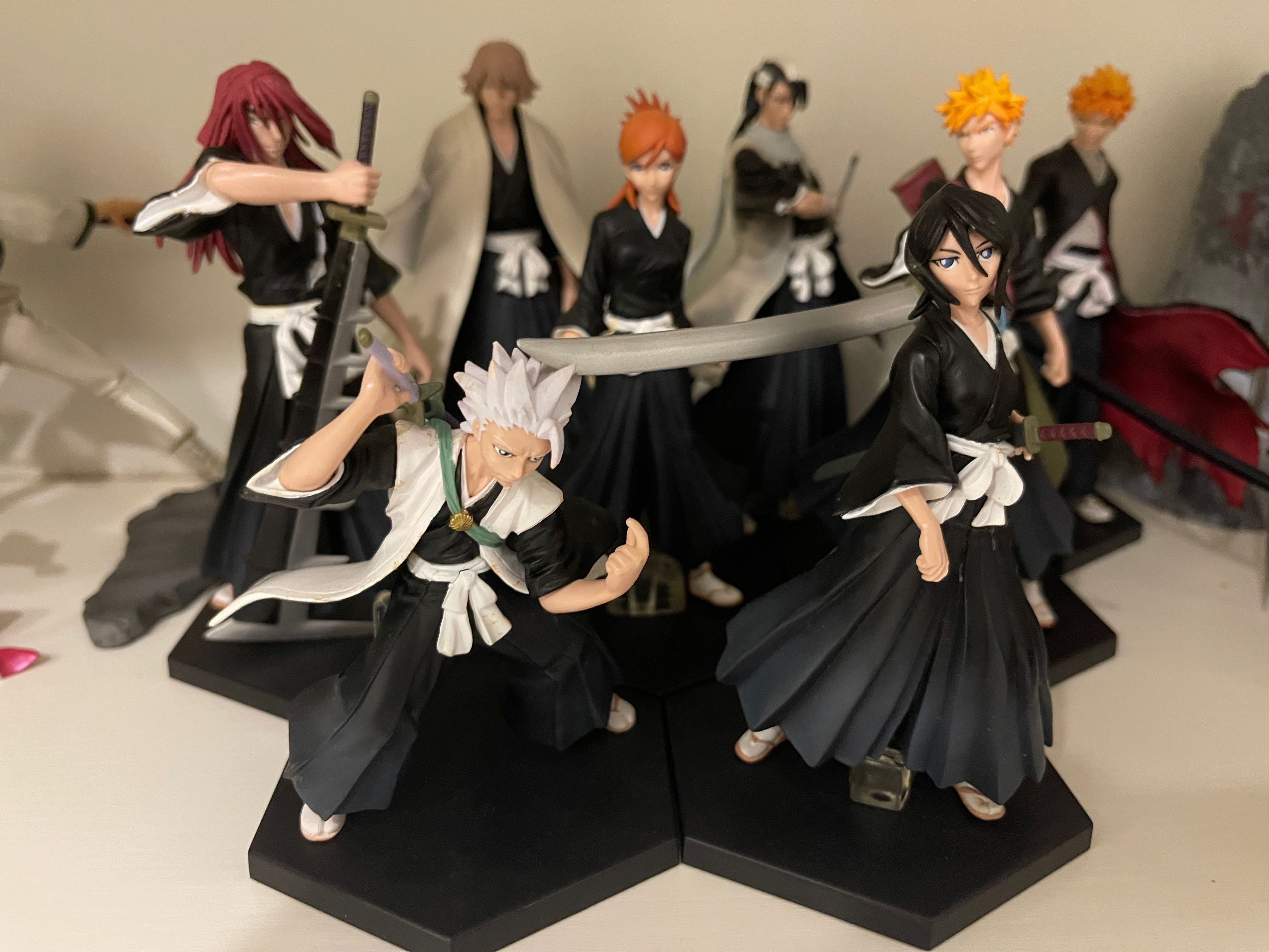 Bandai Bleach Figures (Set of 8), Hobbies & Toys, Toys & Games on Carousell