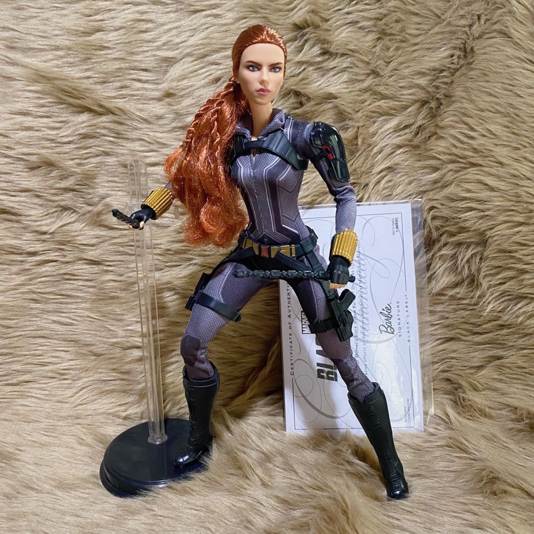 Barbie marvel black hotsell widow
