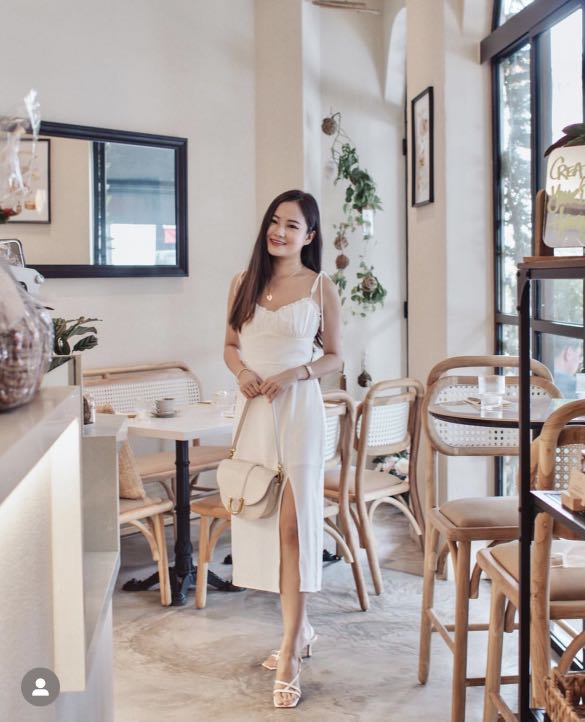 Blairwears Gigi Dress in White bw blair wears blairwear , Women's