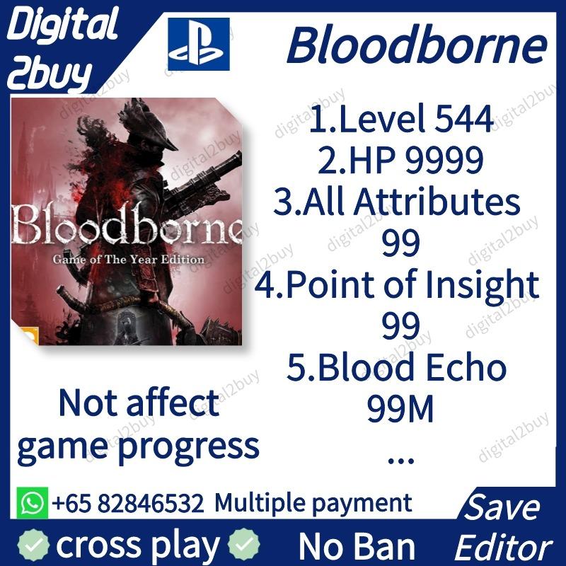 Bloodborne Save Editor Save Modding, Video Gaming, Video Games