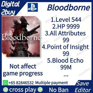 Bloodborne Save Editor  Save Modding