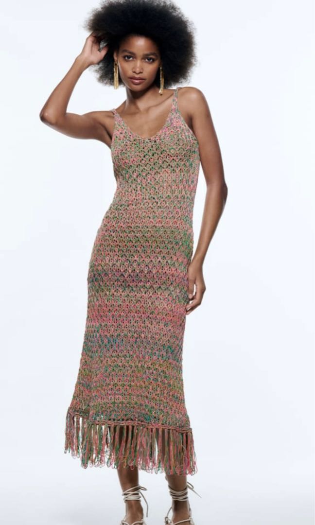 Zara knit dresses 2025
