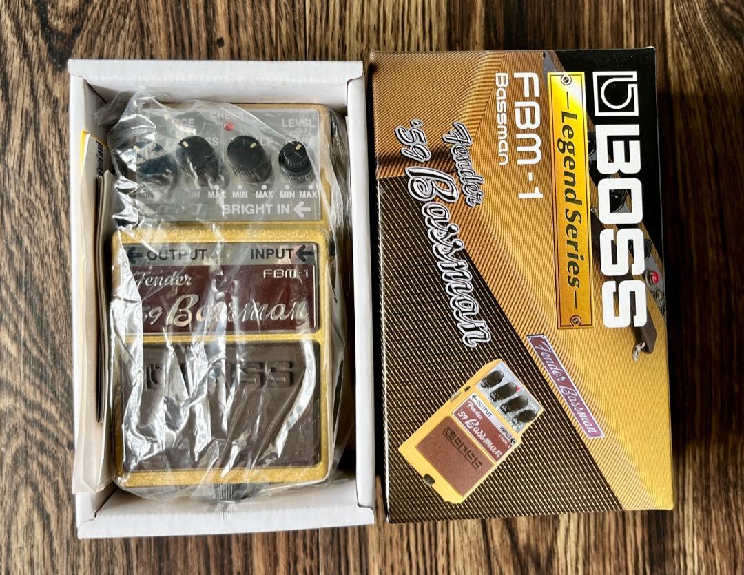 Boss fender hot sale bassman pedal
