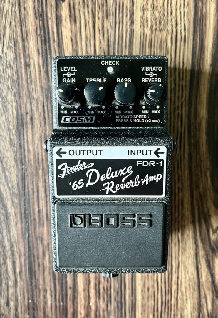 BOSS Fender '65 Deluxe Reverb Amplifier Pedal FDR-1, Hobbies