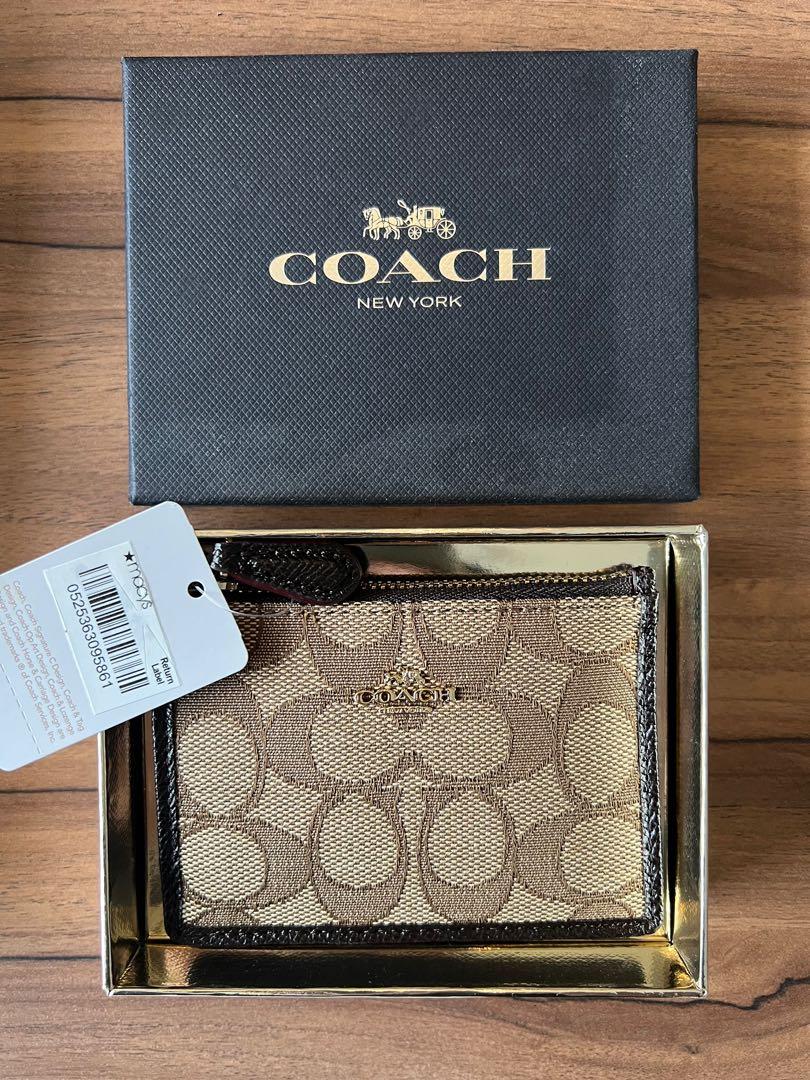 COACH Crossgrain Leather 6 Ring Snap Closure Key Case - Macy's