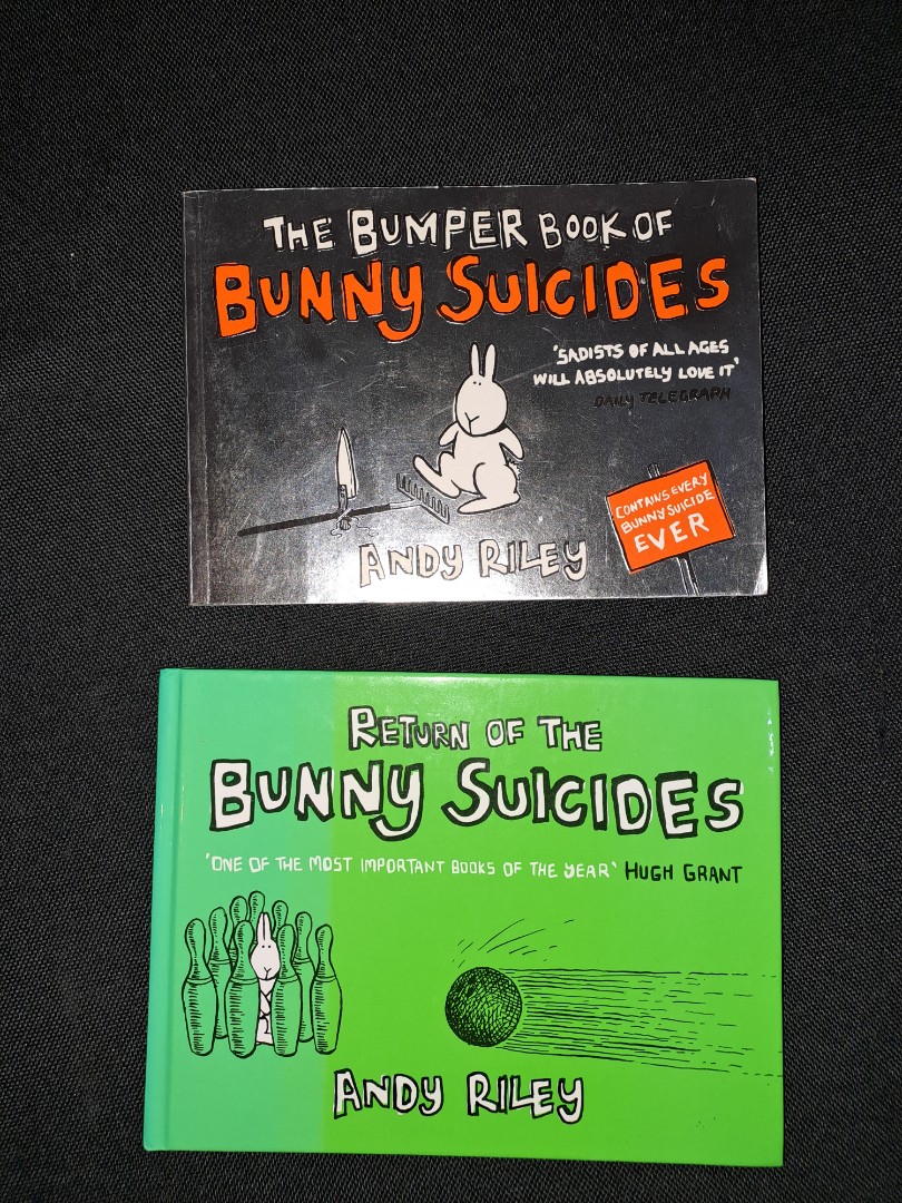 1 The Bumper Book Of Bunny Suicides And 2 Return Of The Bunny Suicides Andy Riley 