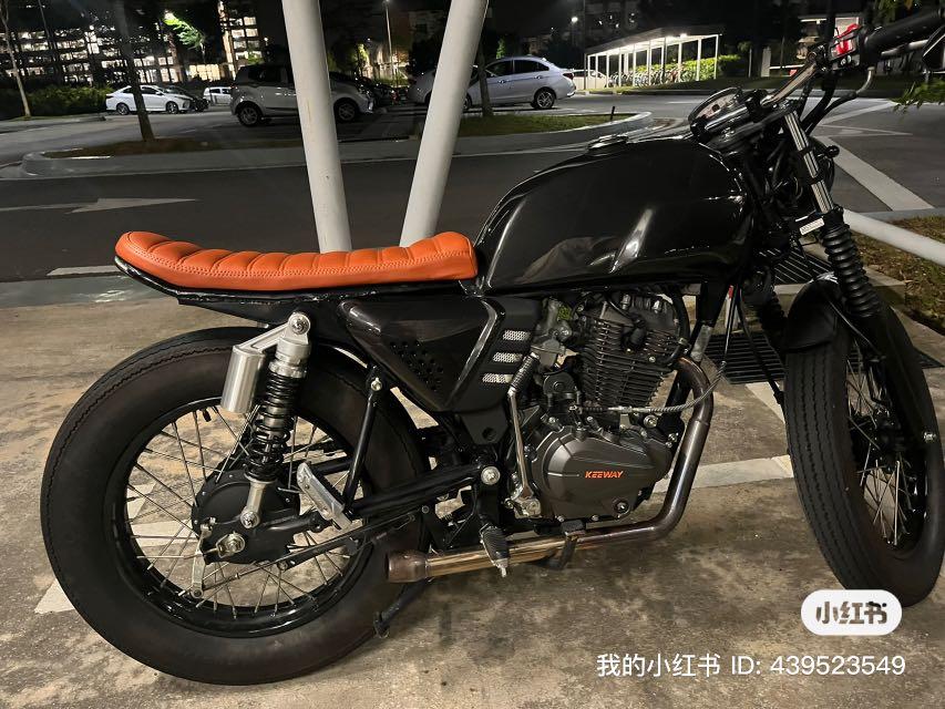 Cafe Racer Keeway 152 custom Motorbikes on Carousell