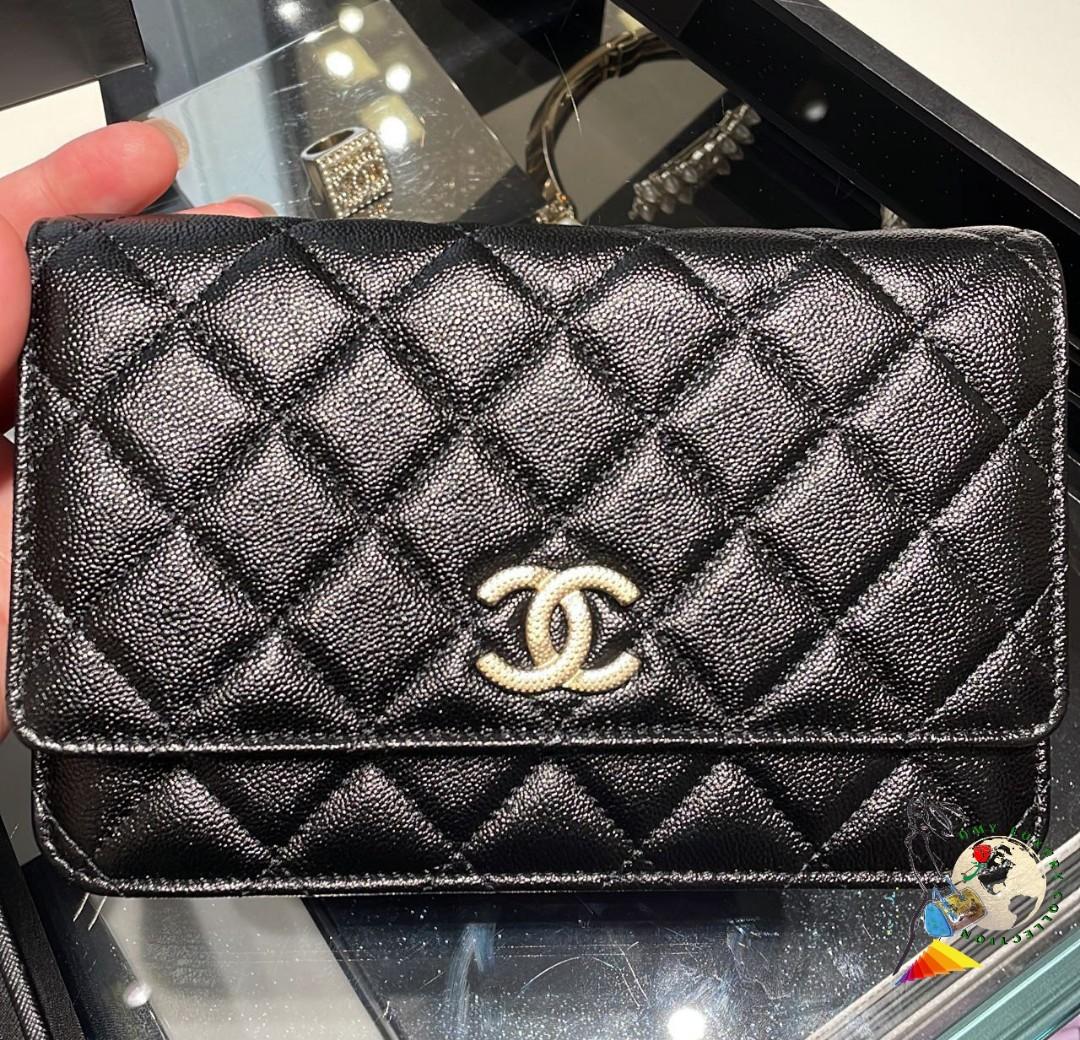 CHANEL 22B WALLET ON CHAIN WOC