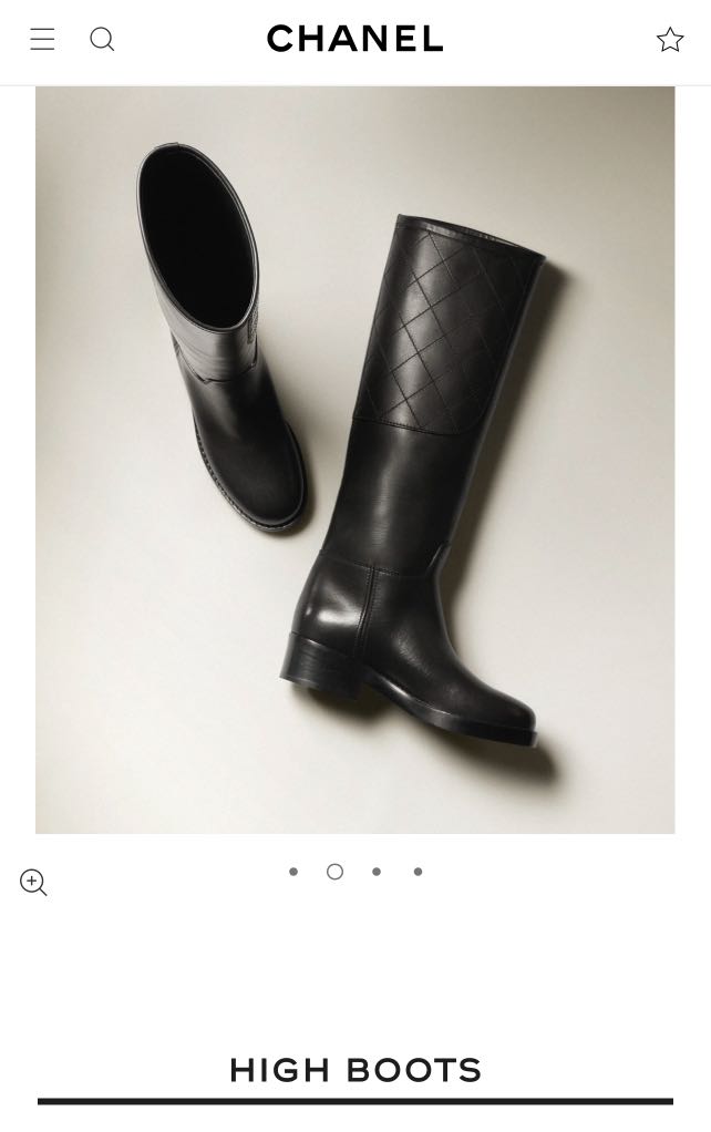 Chanel female boots clearance