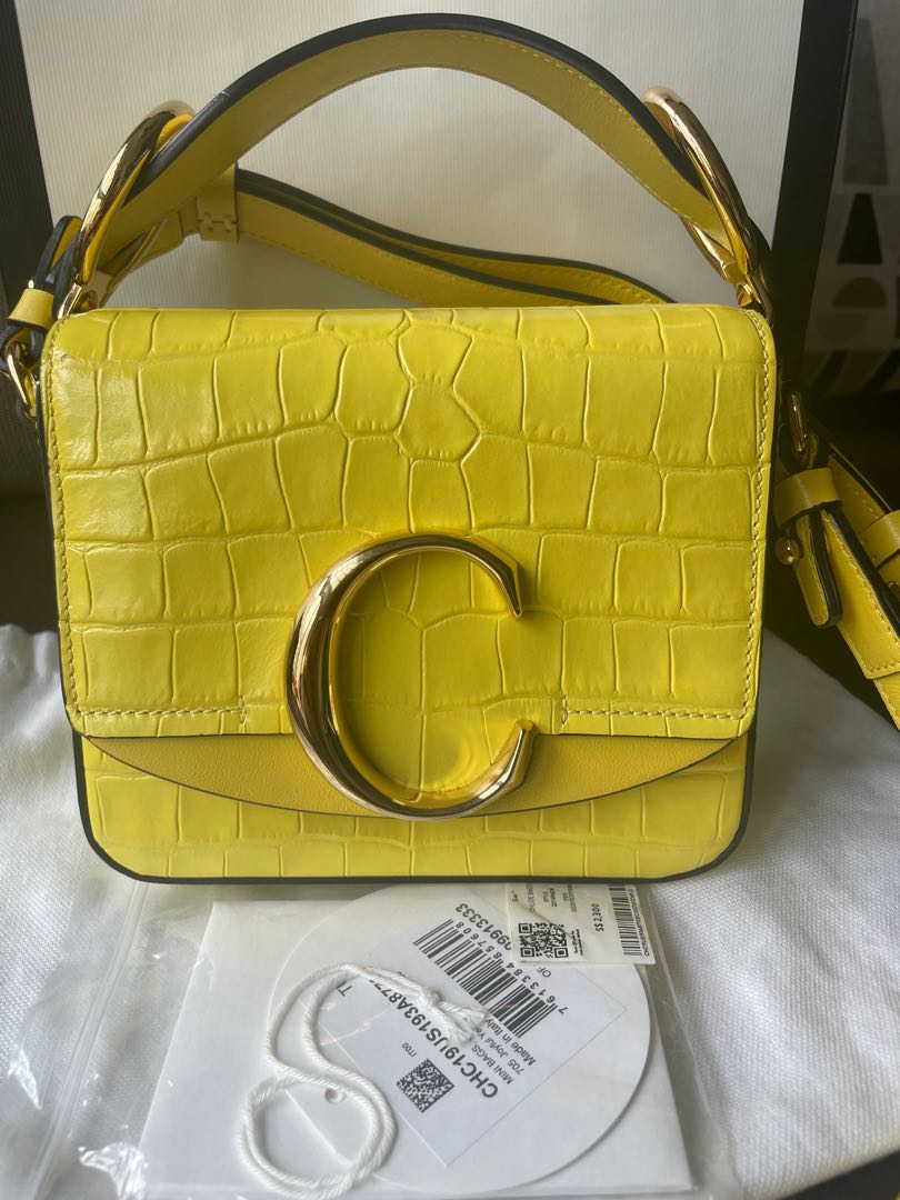 Chloe c bag croc shop