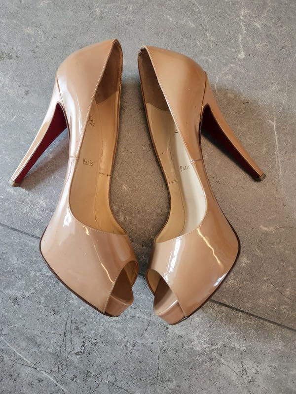 Christian louboutin new very prive 120 patent discount