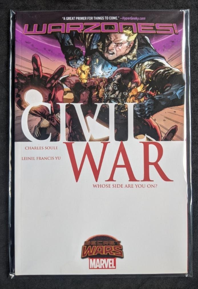Civil War Secret Wars Warzones TPB (2016), Hobbies & Toys, Books