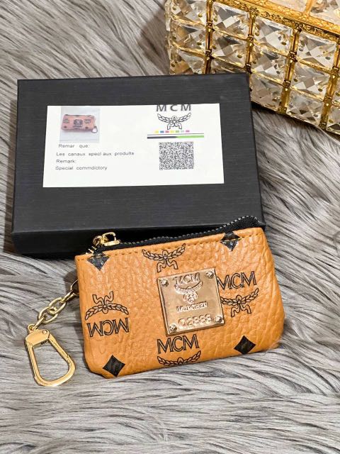 Mcm coin purse keychain clearance