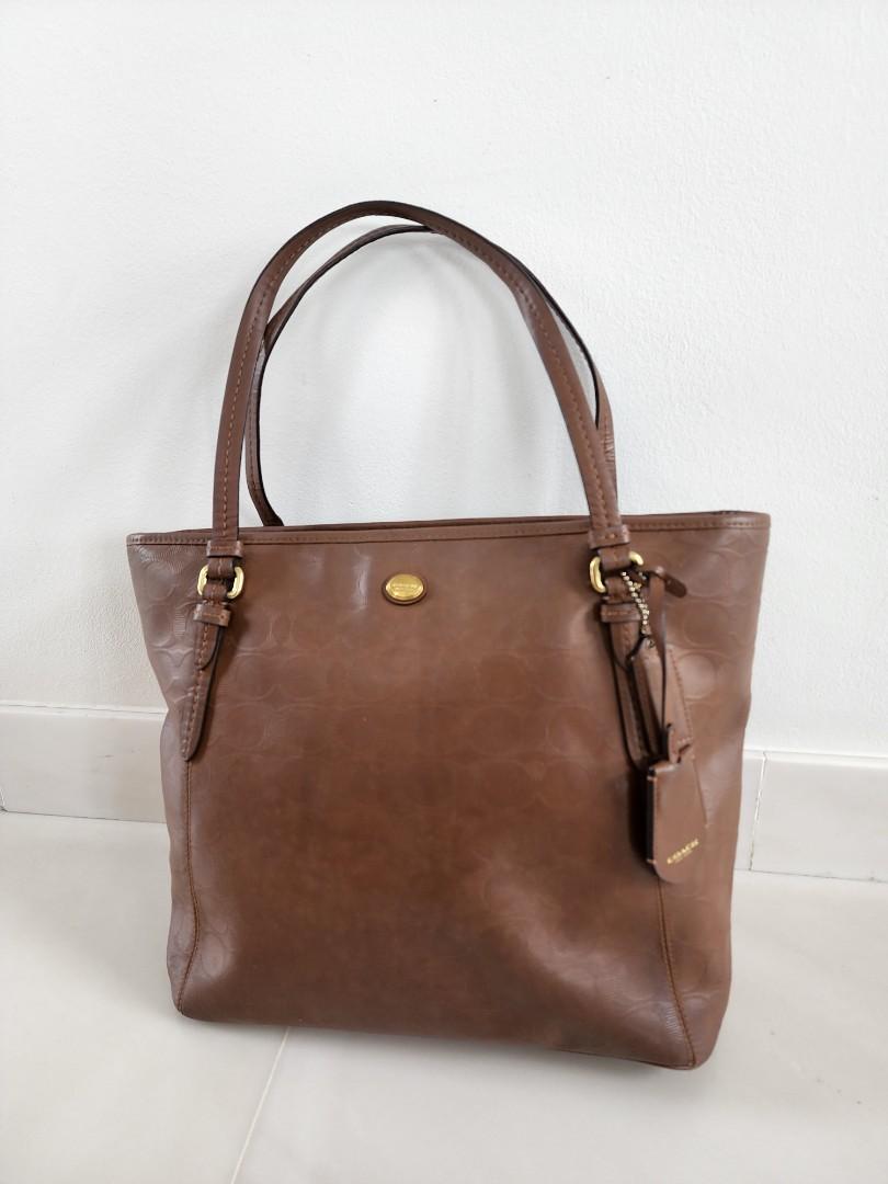 Chocolate sale coach purse