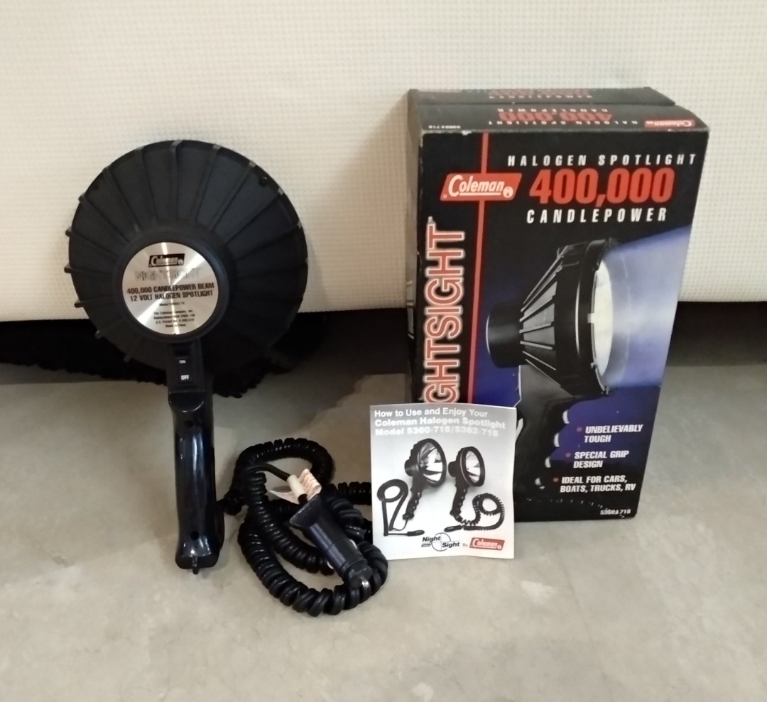 Coleman Handheld Spotlight 400 000 candlepower Car Accessories