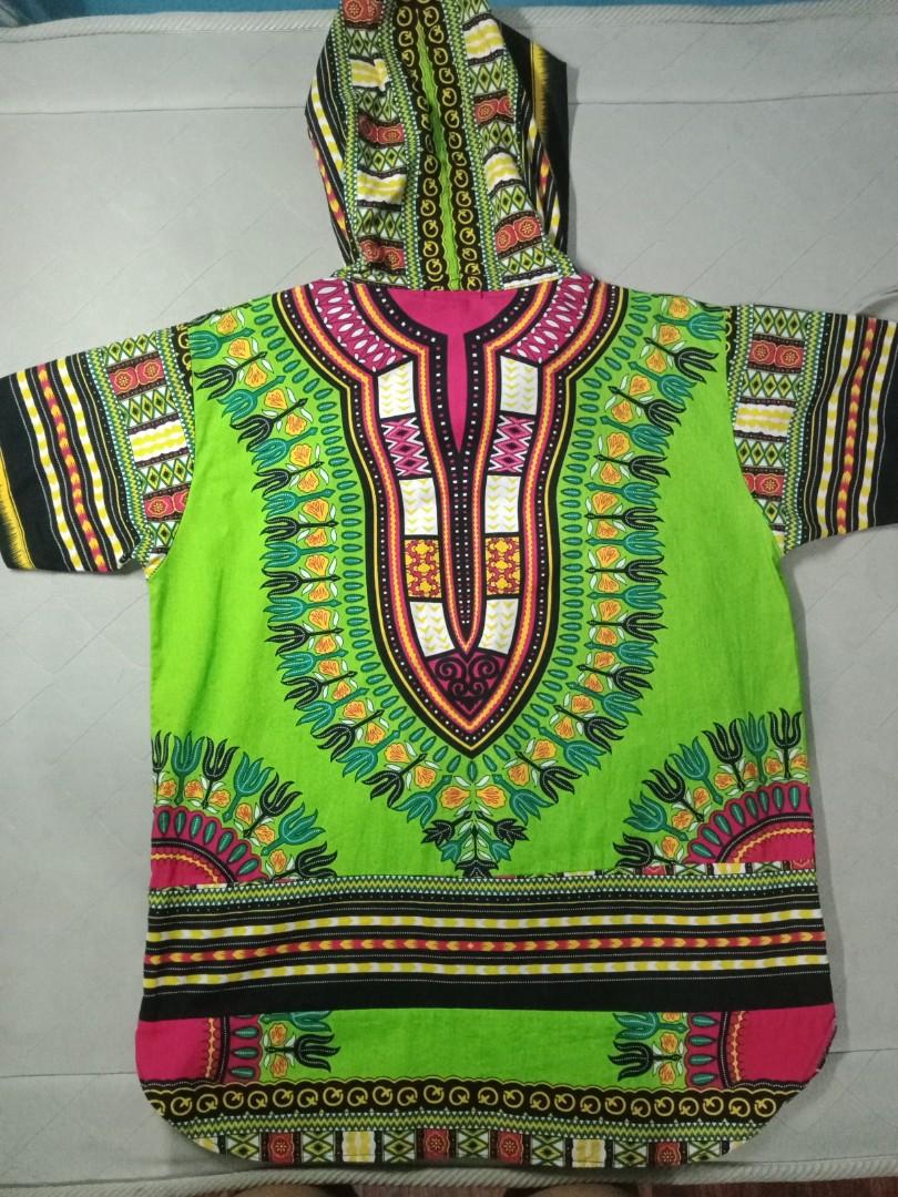 dashiki tribal african hoodie pockets shirt universal large size unisex,  Men's Fashion, Tops & Sets, Hoodies on Carousell