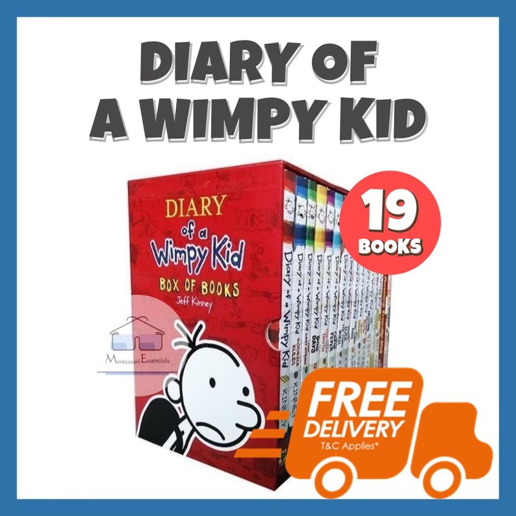 Wimpy Kid box set 19 books, Hobbies & Toys, Books & Magazines, Children's  Books on Carousell