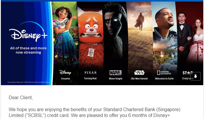Disney+ 6 months subscription voucher, Tickets & Vouchers, Vouchers on ...