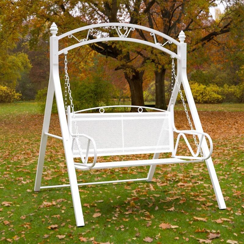Iron sales swing chair