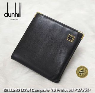 Dunhill Bifold Compact Genuine Leather Wallet