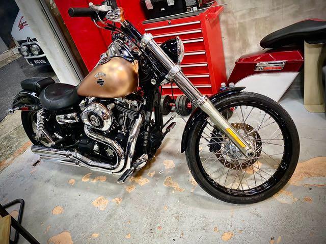 Harley davidson dyna 1600cc hot sale