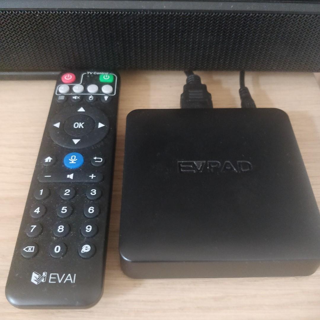 EVPAD 6P Android TV box, 家庭電器, 電視& 其他娛樂, 串流媒體及
