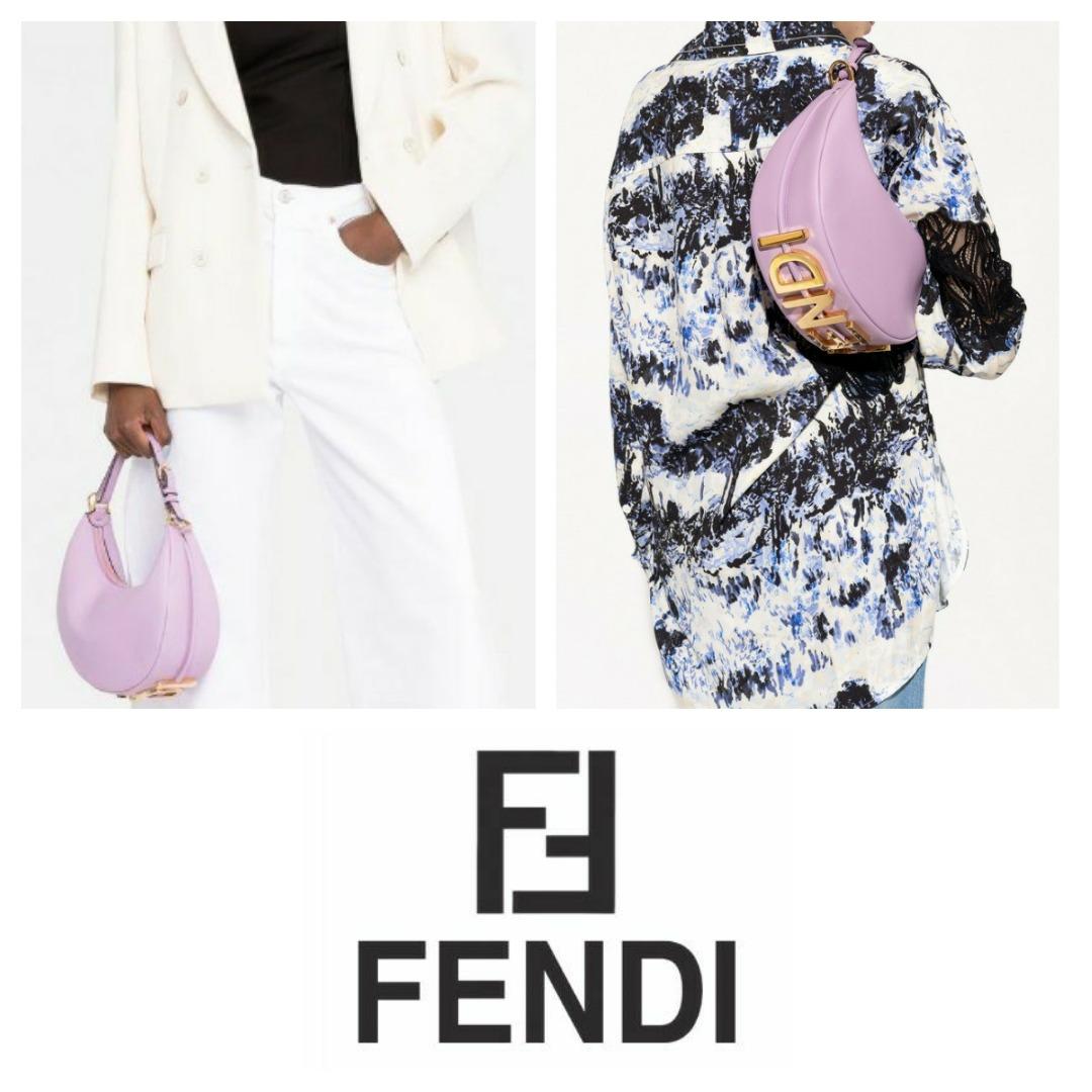FENDI Fendigraphy Small Shoulder Bag
