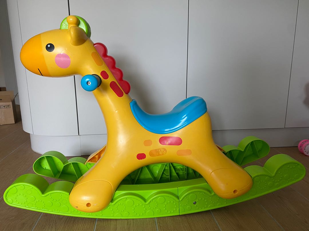 Fisher Price Rocking Horse, Babies & Kids, Infant Playtime on Carousell