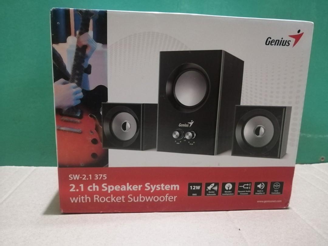 Genius 2.1 best sale ch speaker system