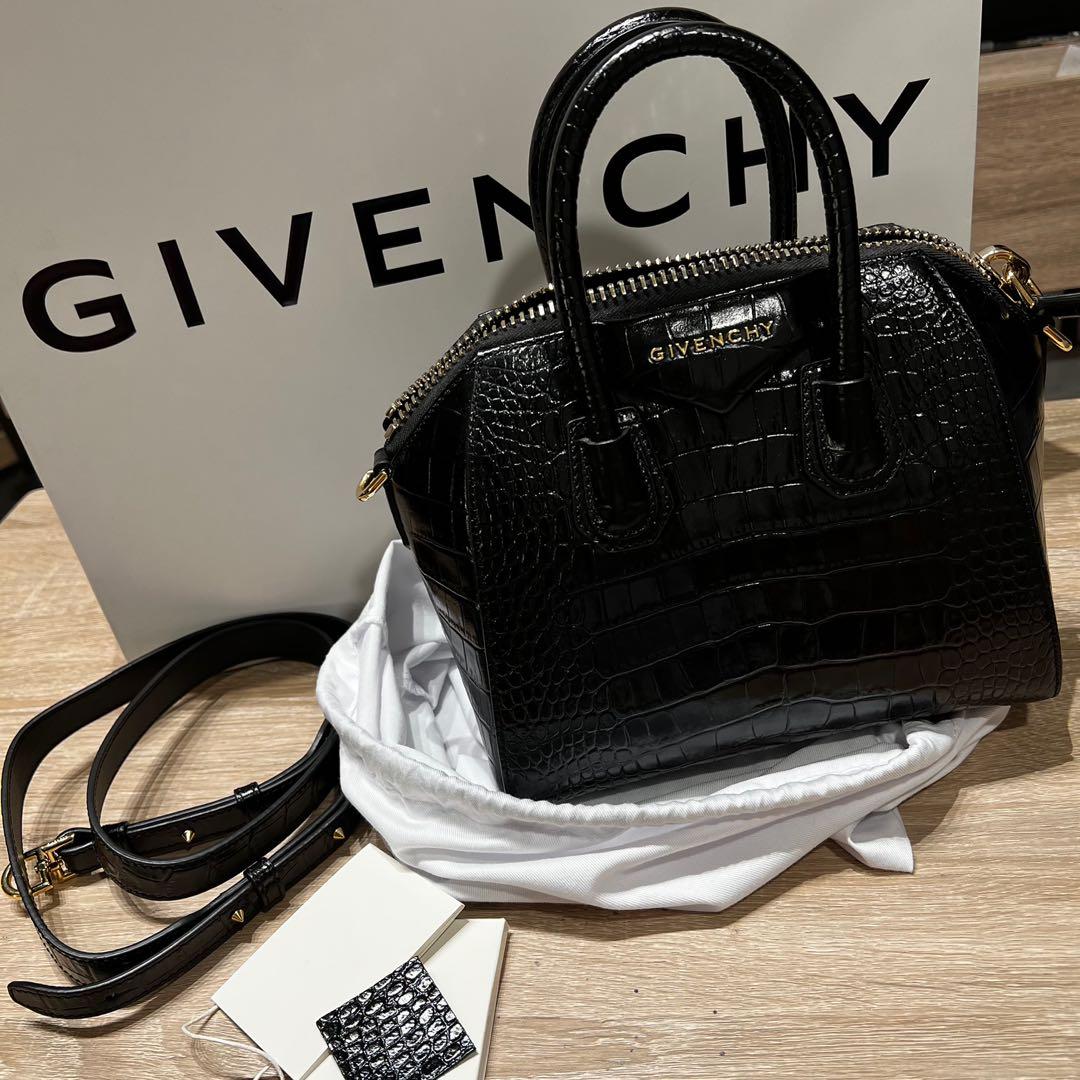 Givenchy antigona hotsell mini mock croc